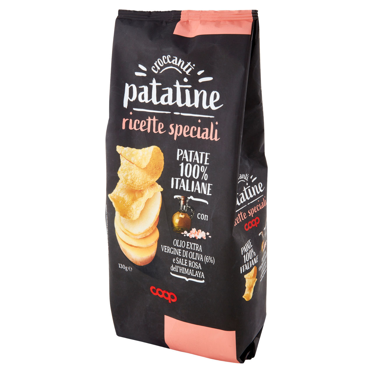 Patatine con olio evo e sale rosa Himalaya 130 gr - Immagine 11