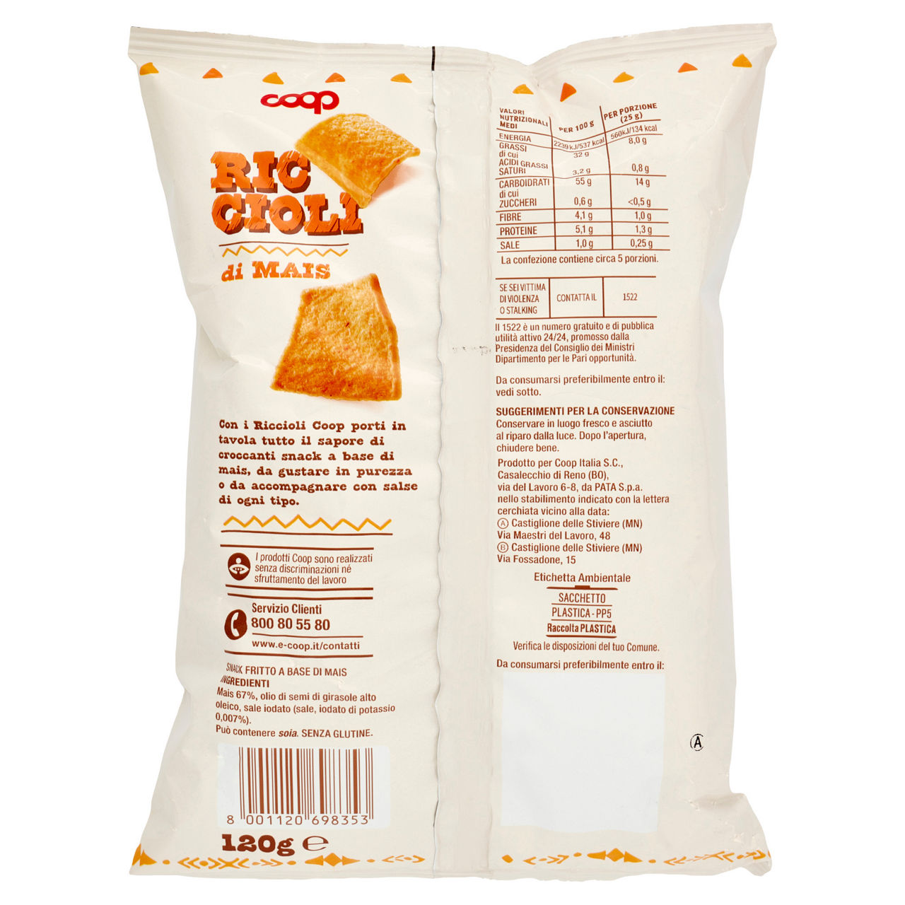 Riccioli di mais 120 gr - Immagine 31