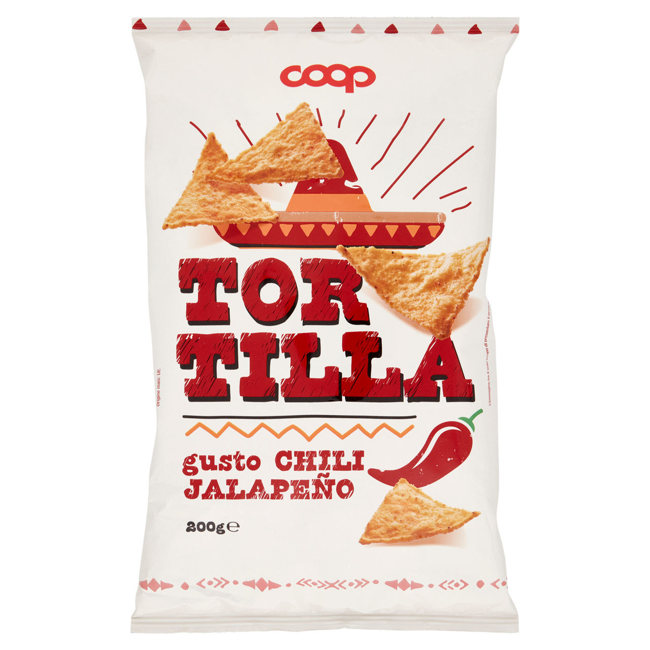 Tortilla chili jalapenos 200 gr - Immagine 01