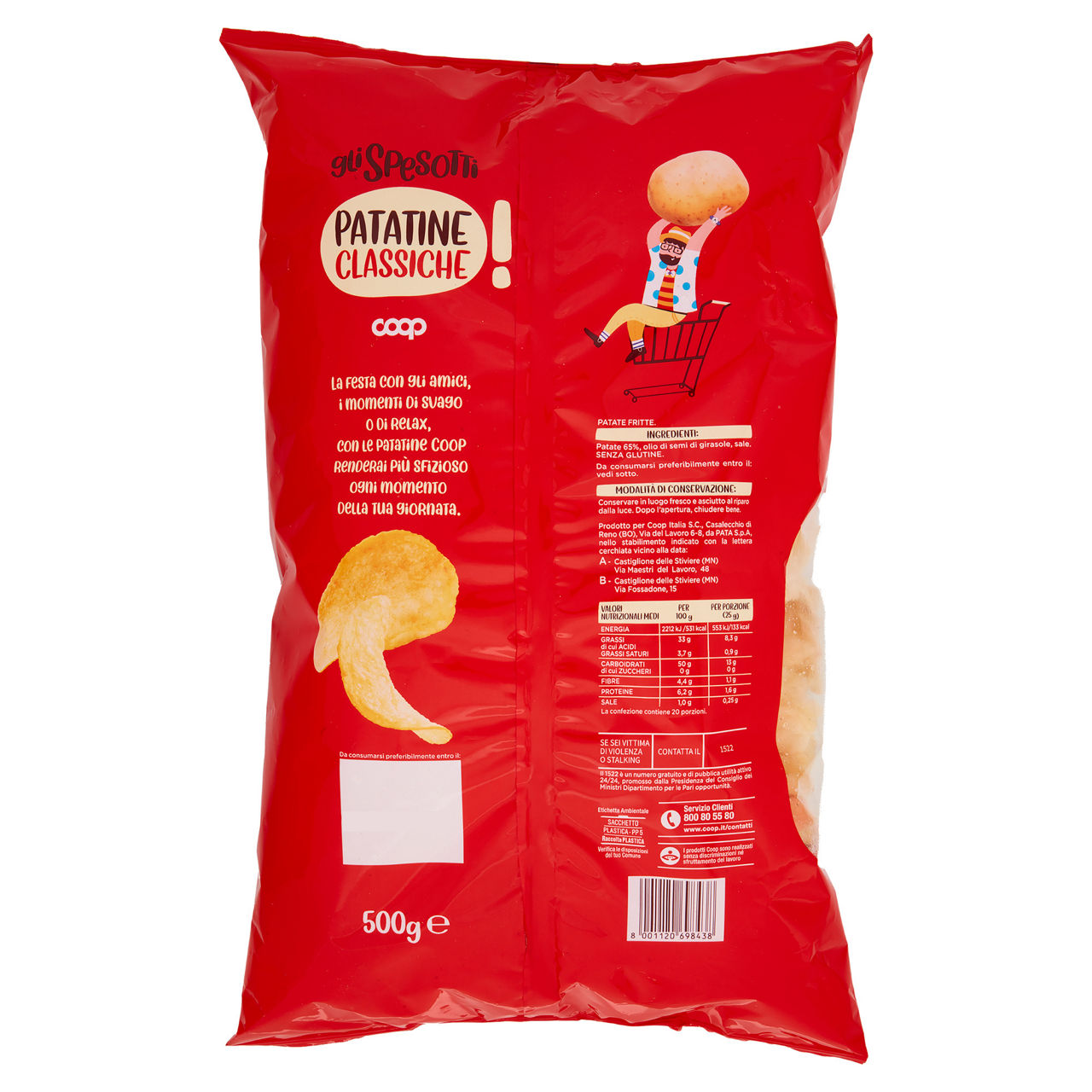Patatine classiche 500 gr - Immagine 51