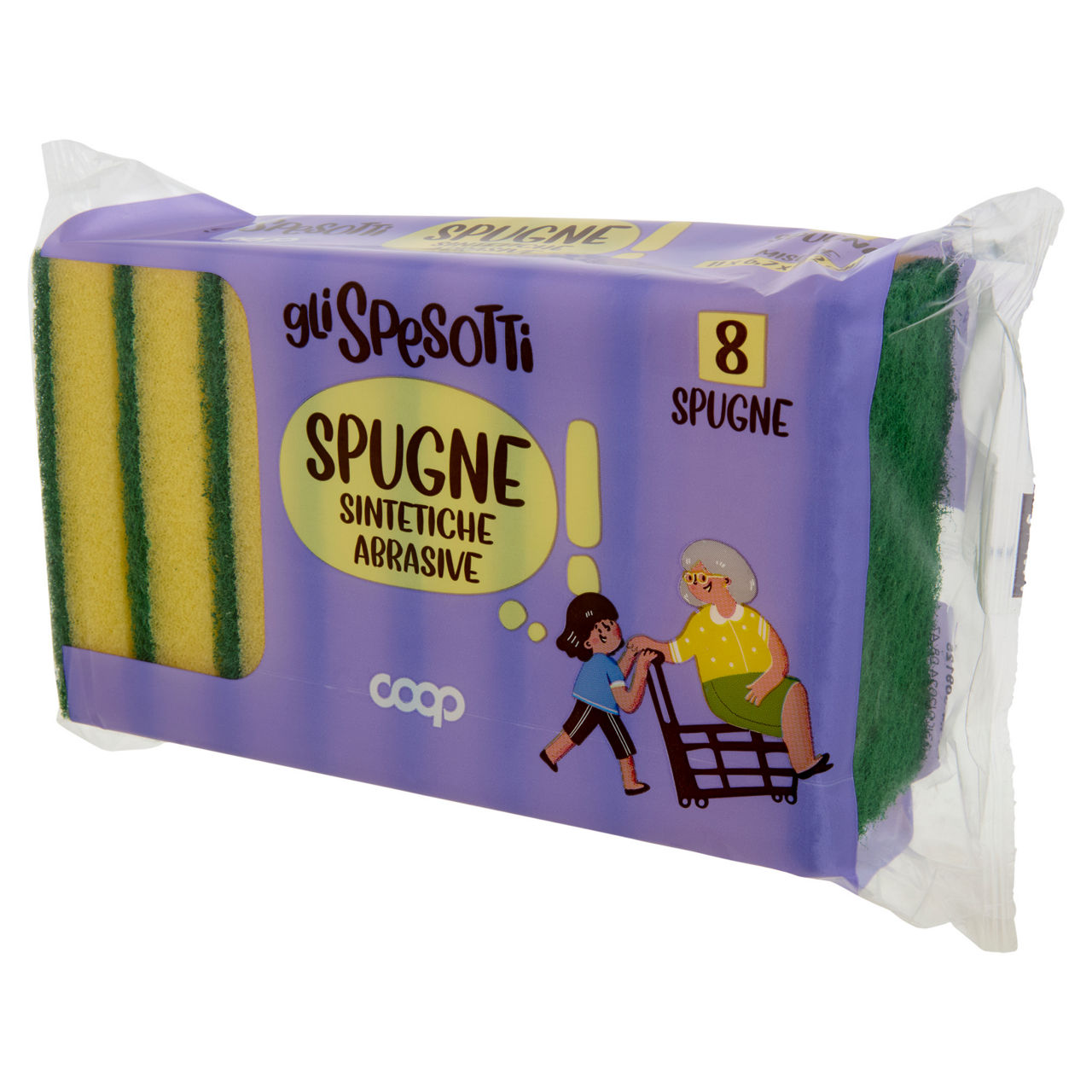 Spugne sintetiche abrasive 8 pz - Immagine 21