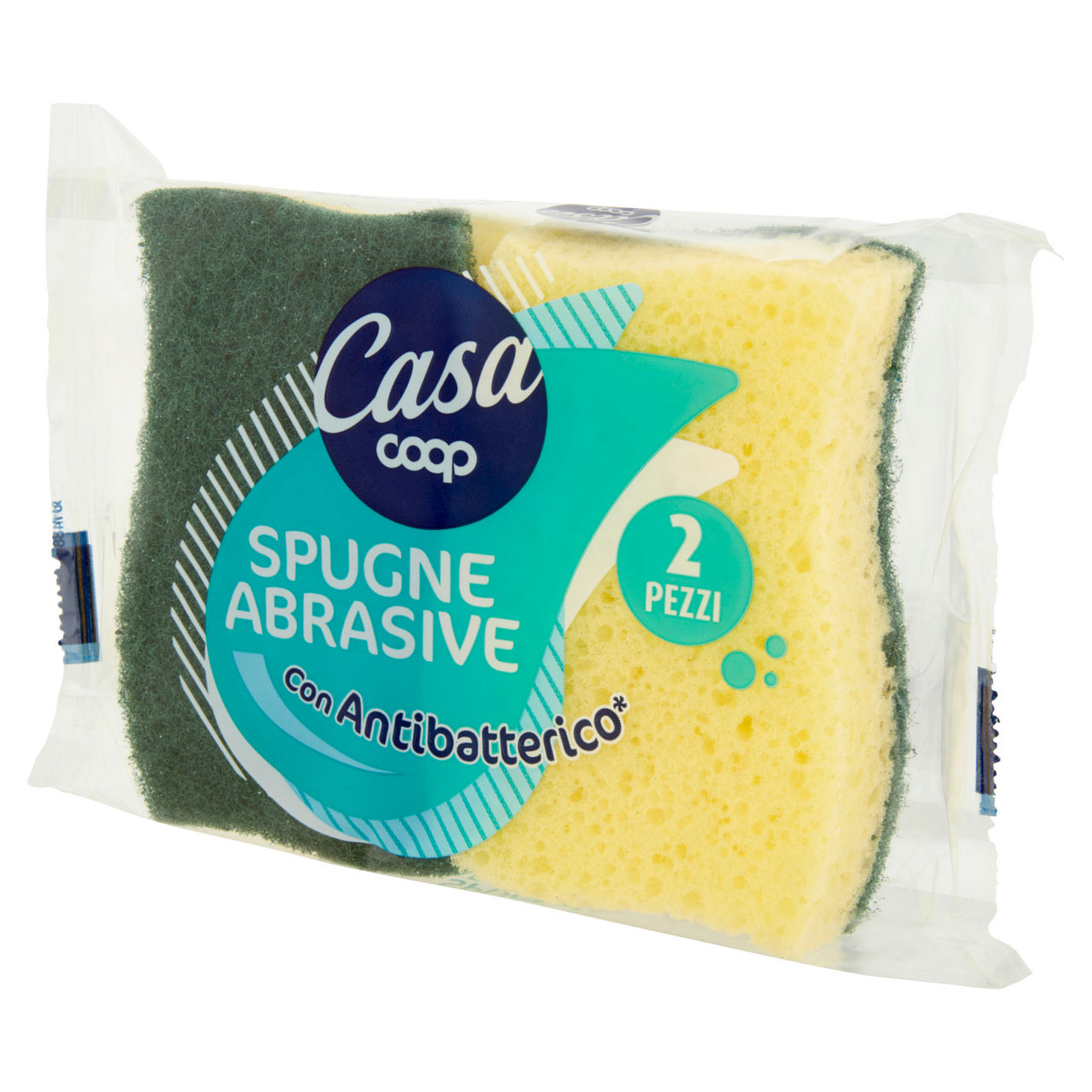Spugne sintetiche abrasive con antibatterico 2 pz - Immagine 31