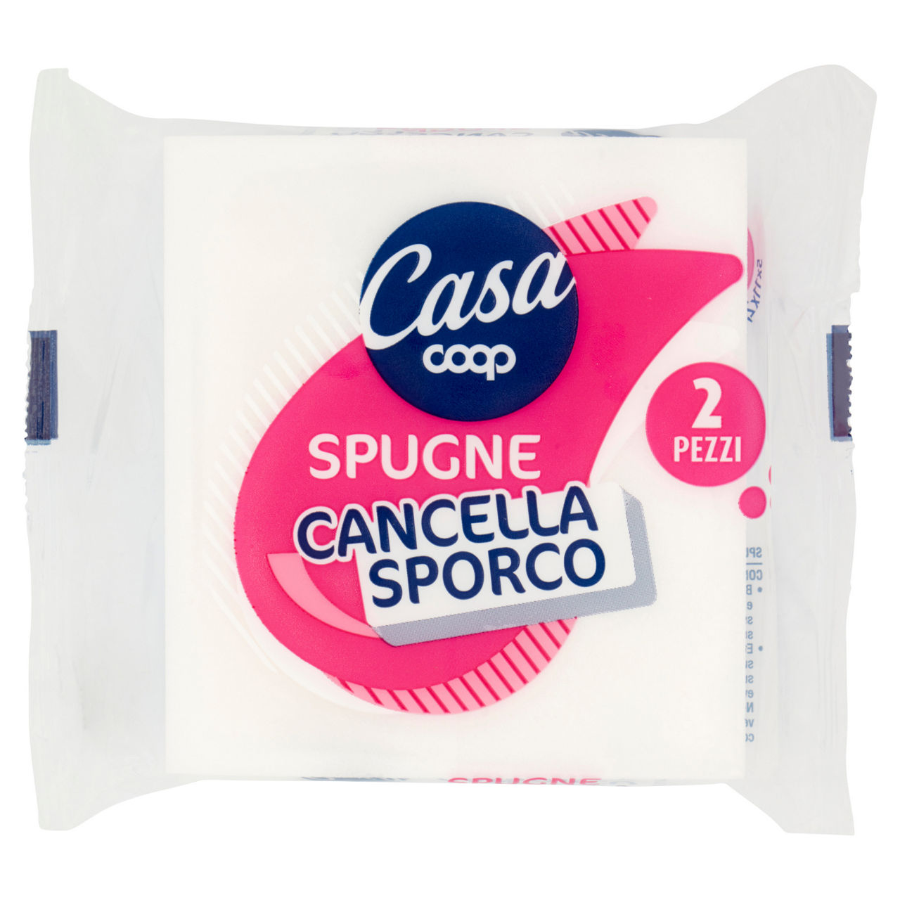 Spugne gomme magiche cancella sporco 2 pz - Immagine 01