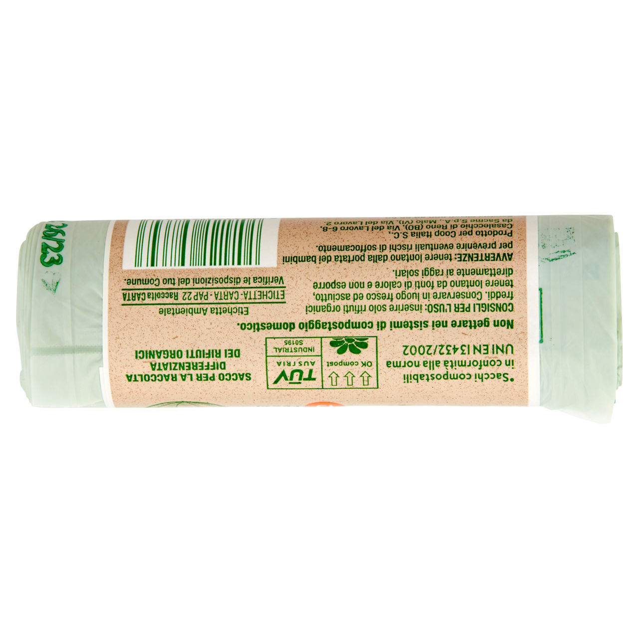 Sacchi per rifiuti umidi compostabili con maniglia 30 lt 15 pz - Immagine 61