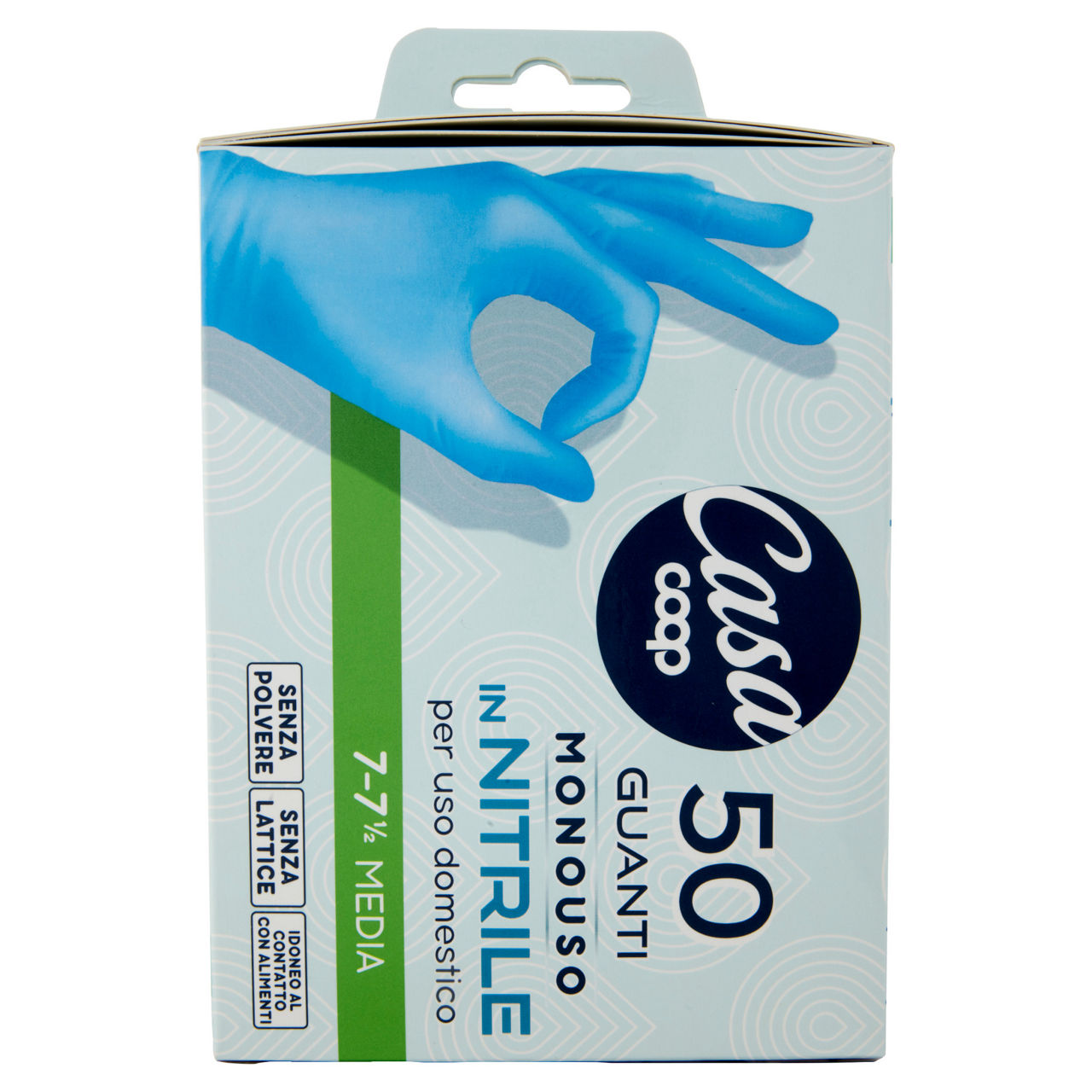 Guanti in nitrile monouso taglia media 50 pz - Immagine 21