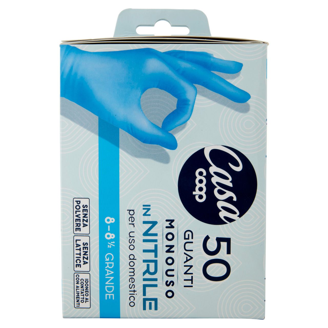 Guanti in nitrile monouso taglia grande 50 pz - Immagine 31
