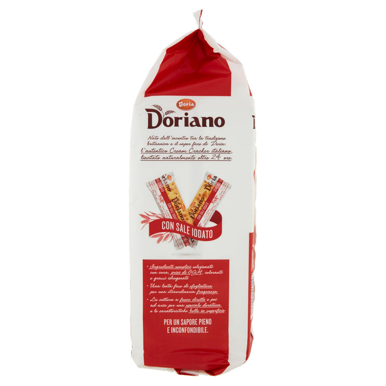 CRACKERS DORIANO SALATO IN SUPERFICIE FLOWPACK GR 500 - Immagine 51