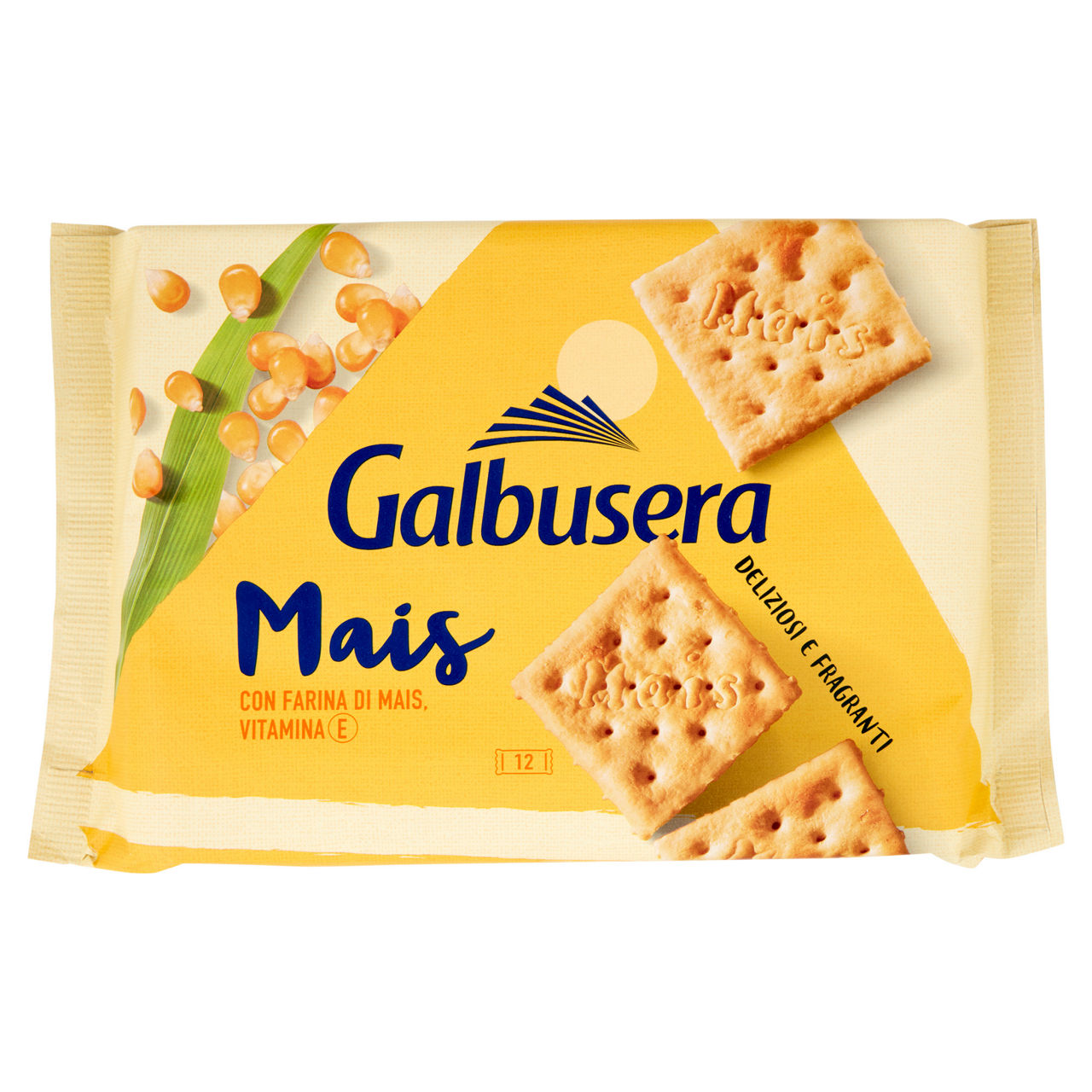 Crackers galbusera al mais incarto  gr.400 - Immagine 01