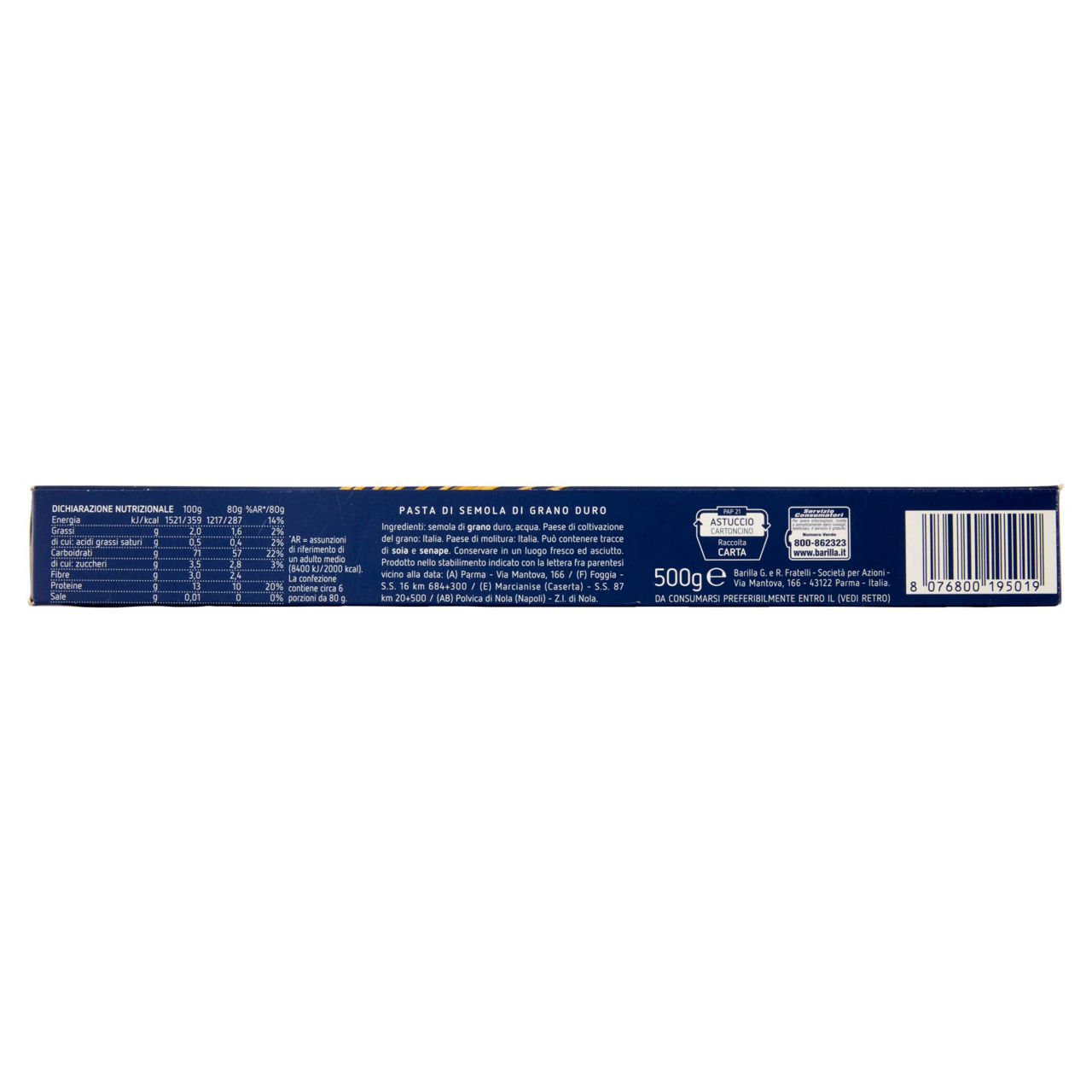 Capellini n. 1 pasta di semola di grano duro 500 gr - Immagine 41