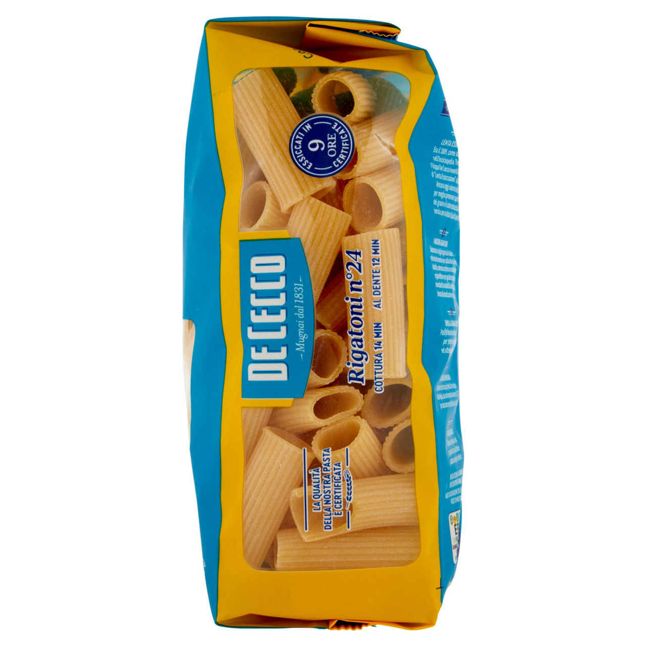 Rigatoni n. 24 pasta di semola di grano duro 500 gr - Immagine 11