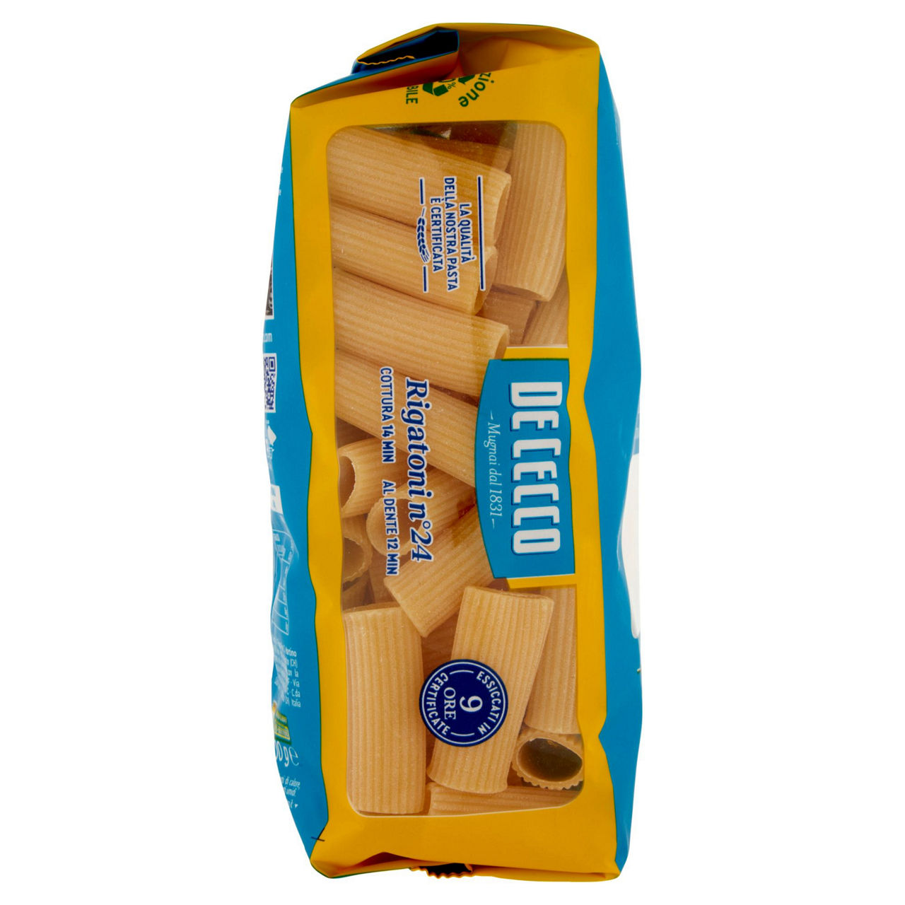 Rigatoni n. 24 pasta di semola di grano duro 500 gr - Immagine 41