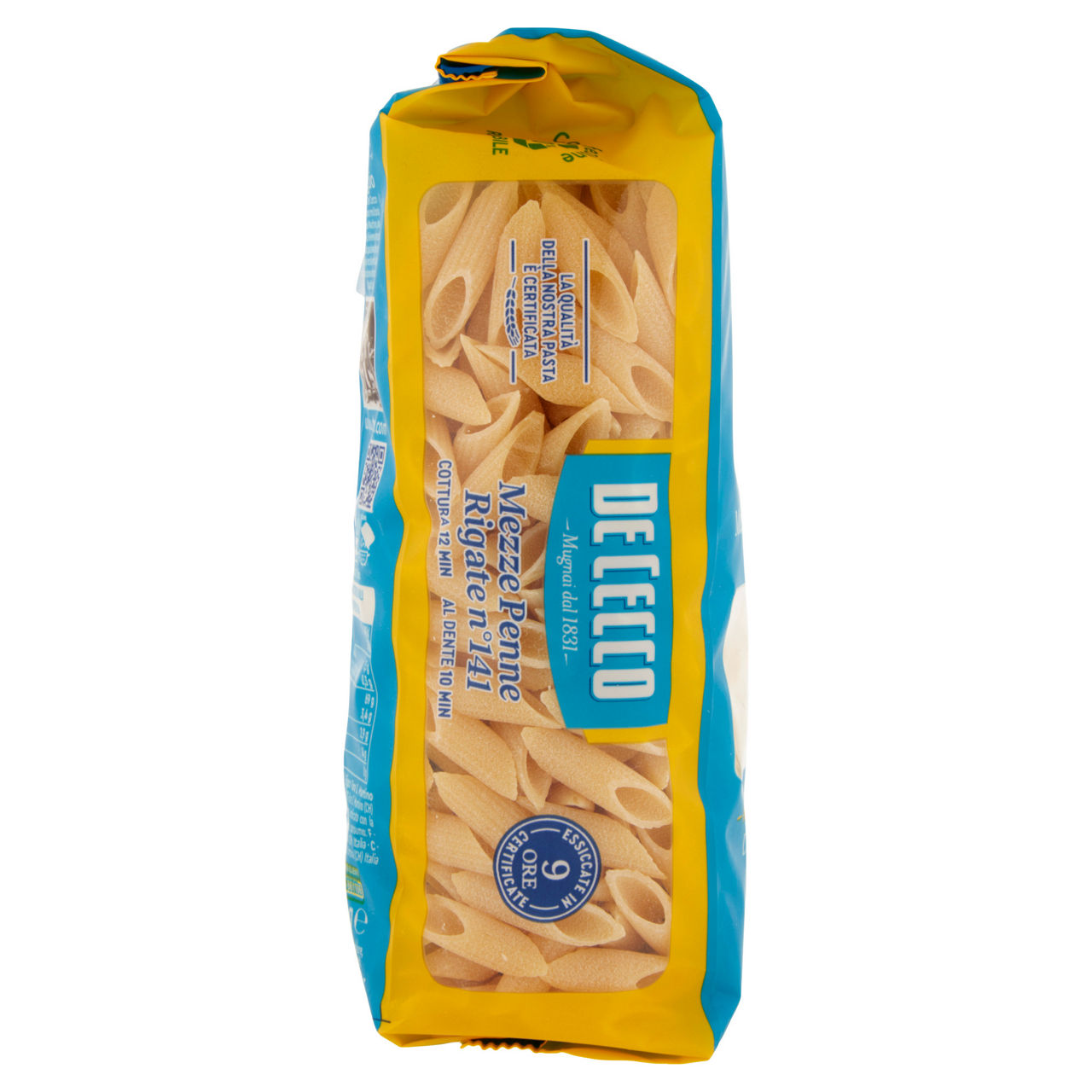 Mezze penne rigate n. 141 pasta di semola di grano duro 500 gr - Immagine 21