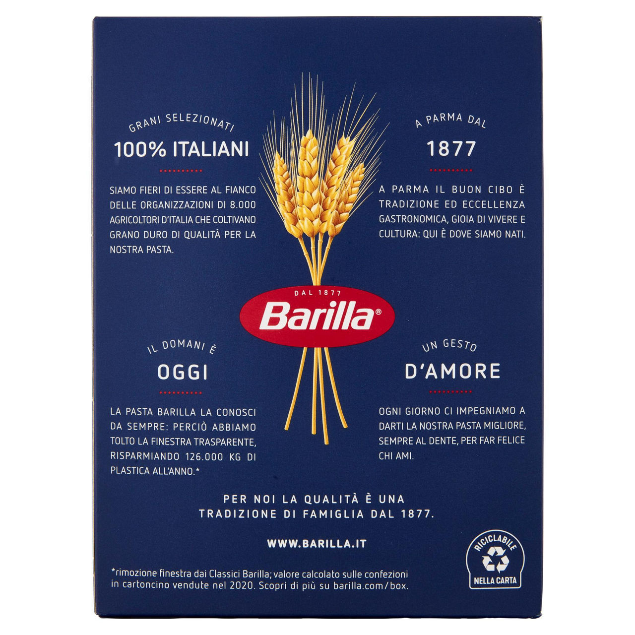 Mezze maniche rigate n. 84 pasta di semola di grano duro 500 gr - Immagine 11
