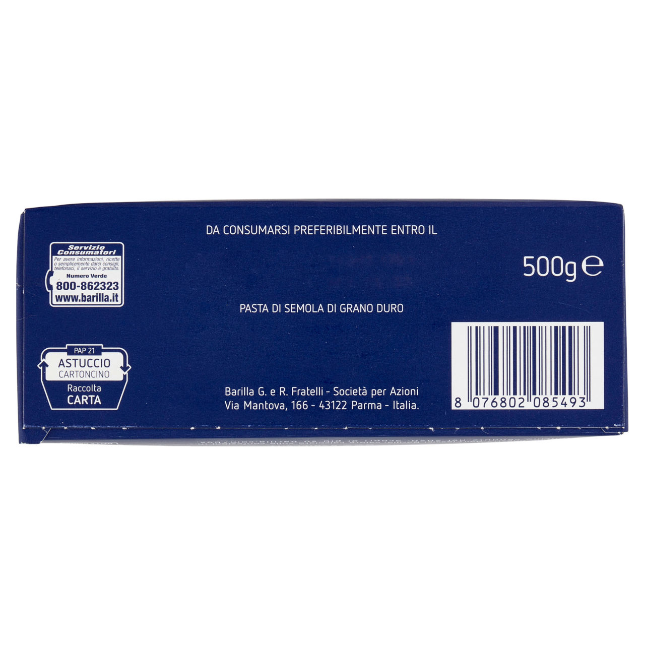 Ditaloni rigati n. 49 pasta di semola di grano duro 500 gr - Immagine 31