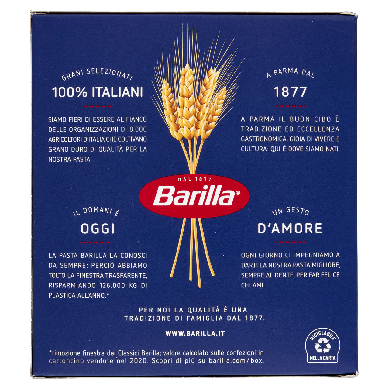 Ditaloni rigati n. 49 pasta di semola di grano duro 500 gr - Immagine 21