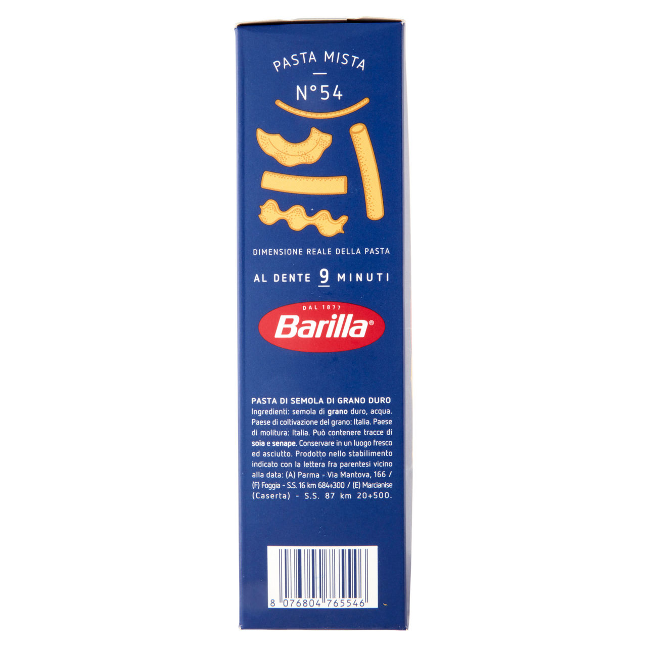 Pasta mista n. 54 pasta di semola di grano duro 500 gr - Immagine 51
