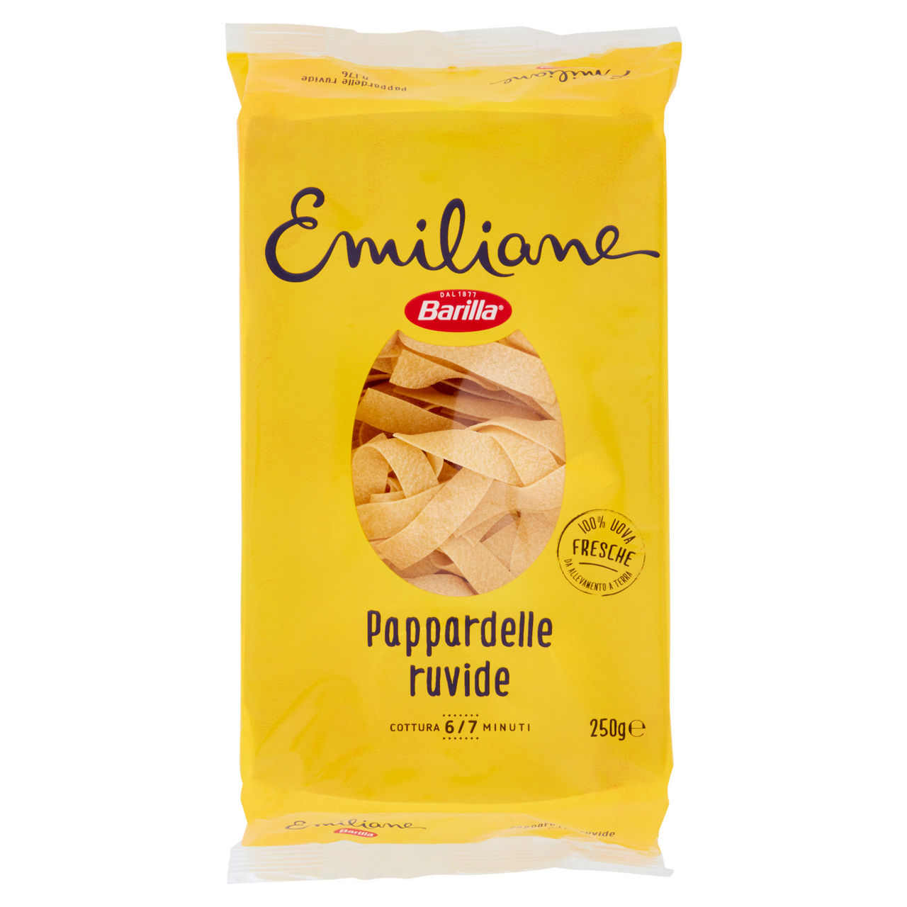 Pappardelle ruvide n. 176 pasta all'uovo 250 gr - Immagine 01