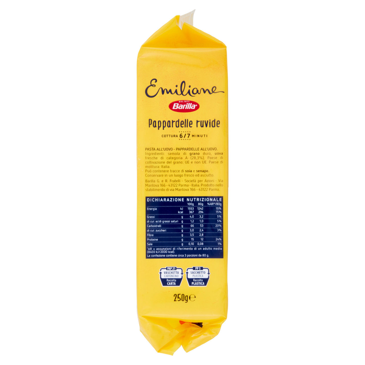 Pappardelle ruvide n. 176 pasta all'uovo 250 gr - Immagine 41