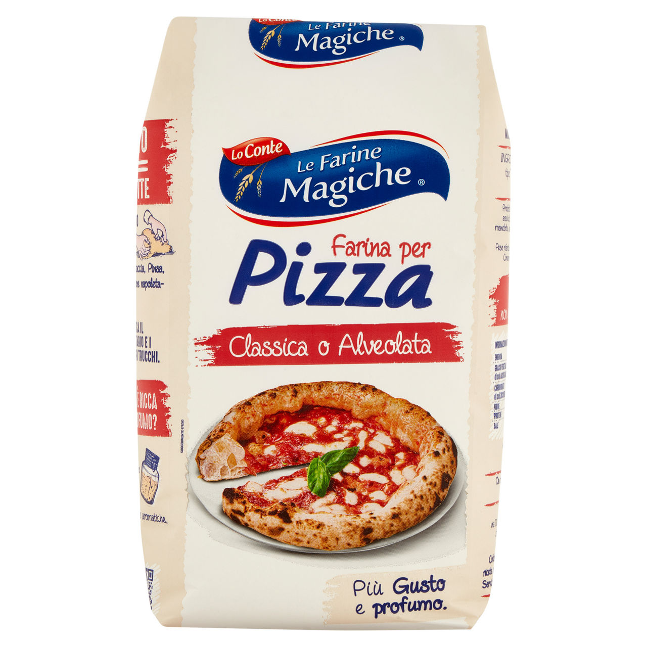 Farina poco raffinata per pizza 1 kg - Immagine 01