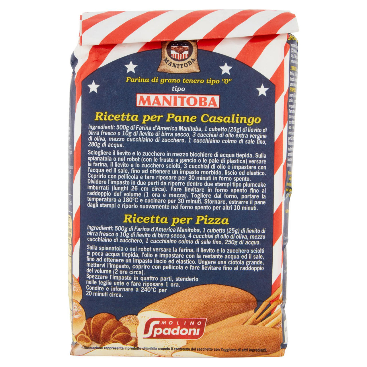 Farina di grano tenero di tipo 0 manitoba 1 kg - Immagine 41