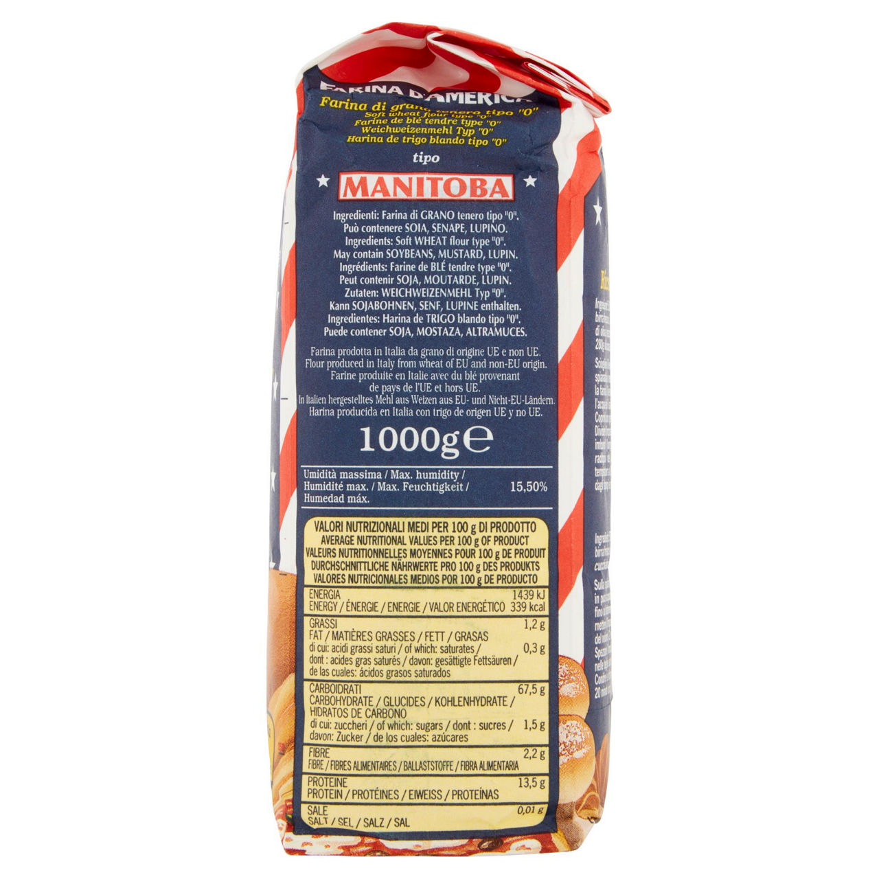 Farina di grano tenero di tipo 0 manitoba 1 kg - Immagine 31