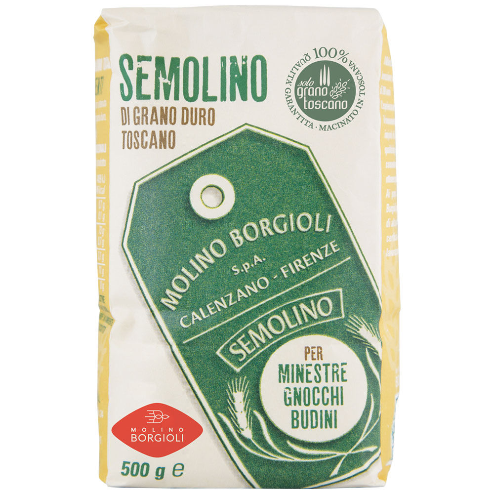 Semolino di grano duro 500 gr