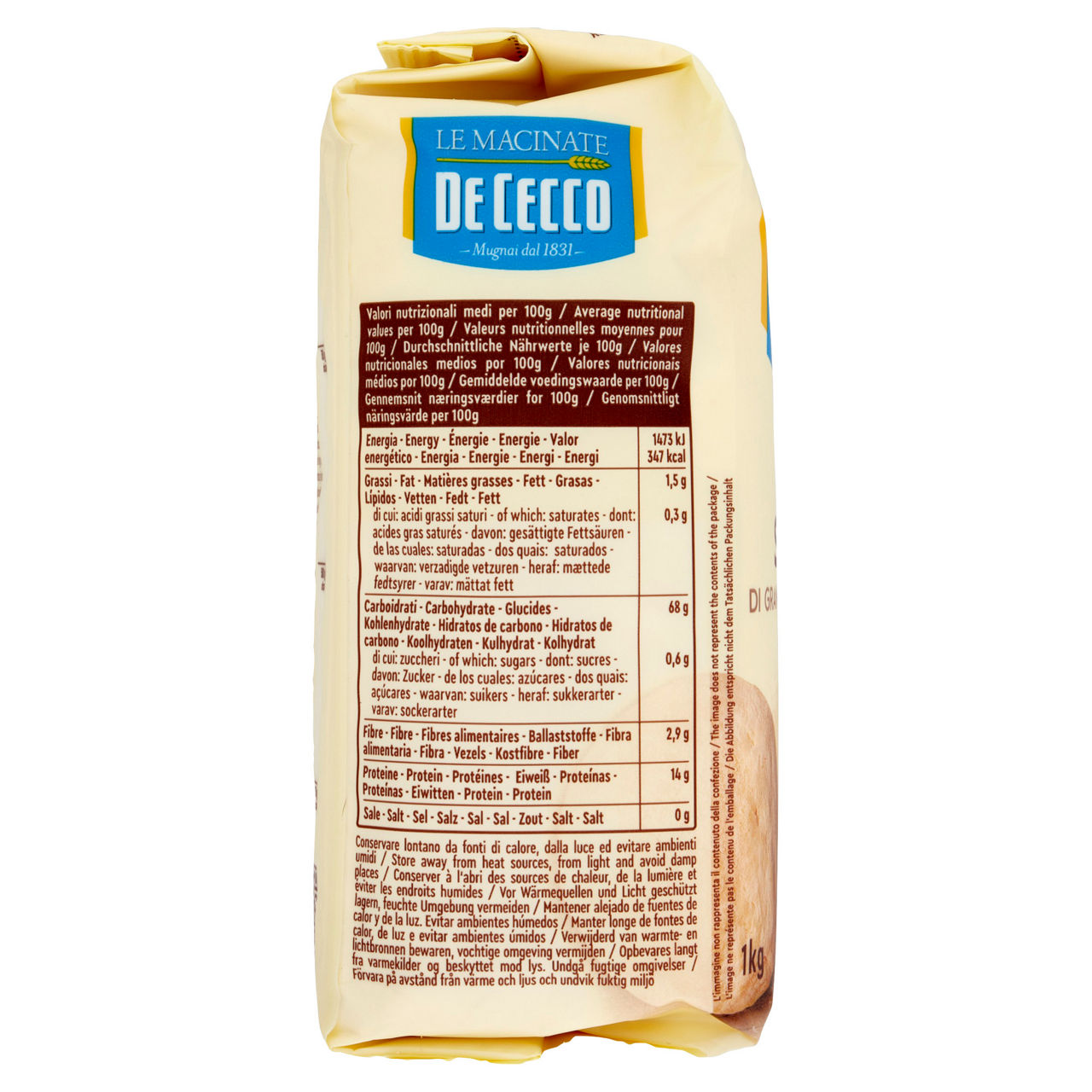 Farina di semola di grano duro rimacinata 1 kg - Immagine 41