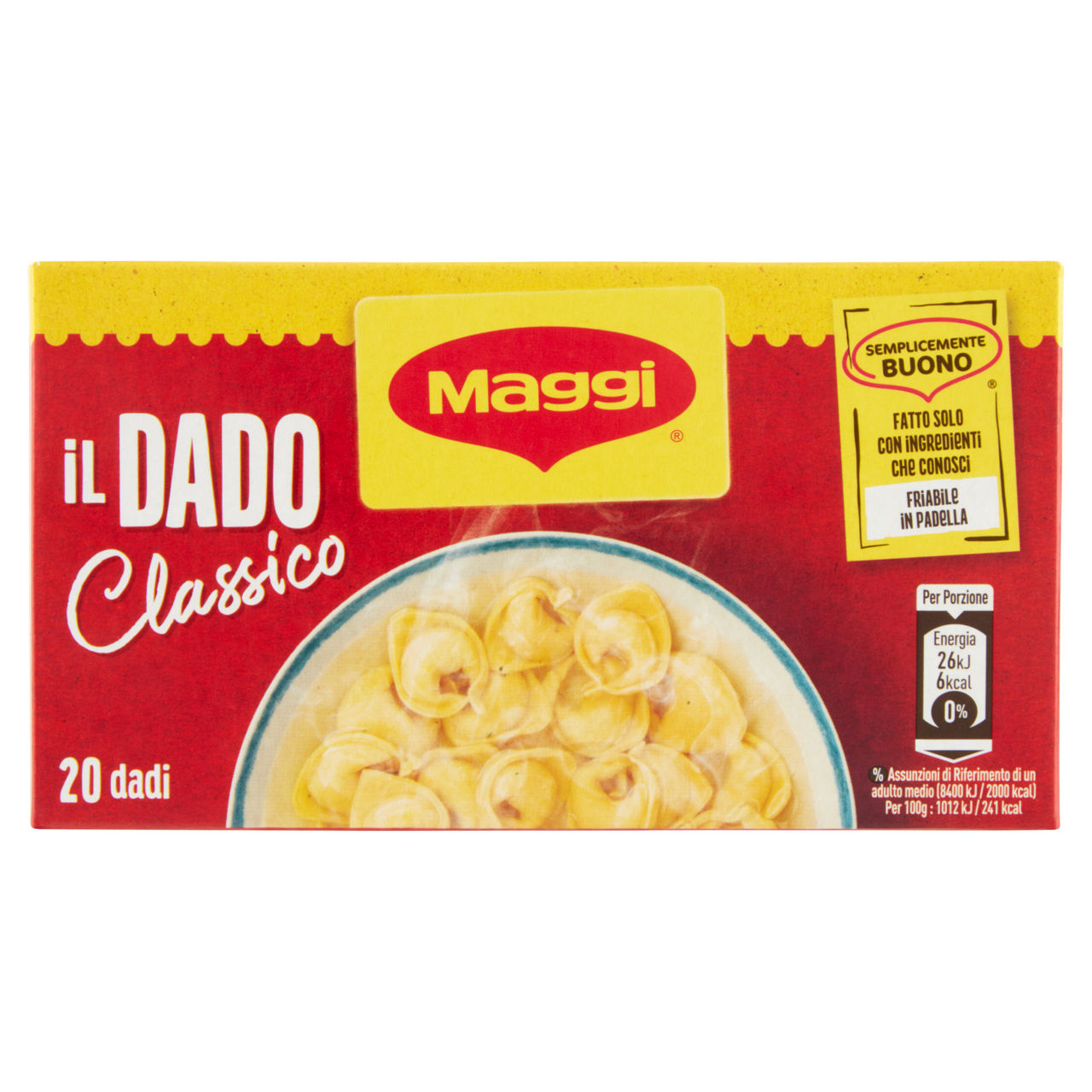 Dado classico per brodo 20 pz - Immagine 01