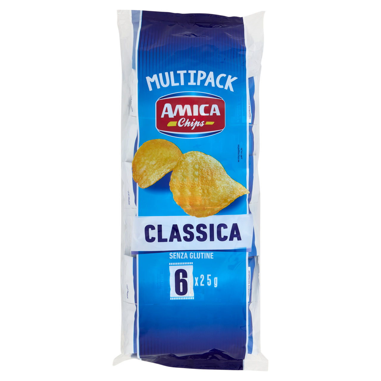 Patatine classiche 6 pz x 25 gr - Immagine 01