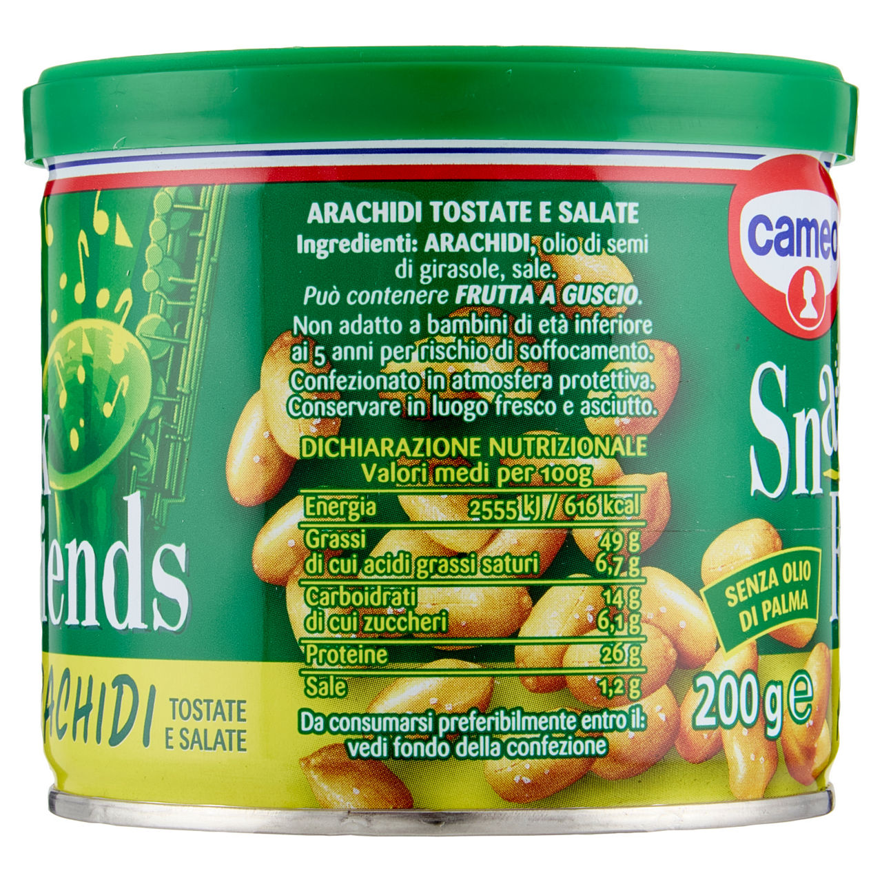 Arachidi tostate e salate 200 gr - Immagine 11