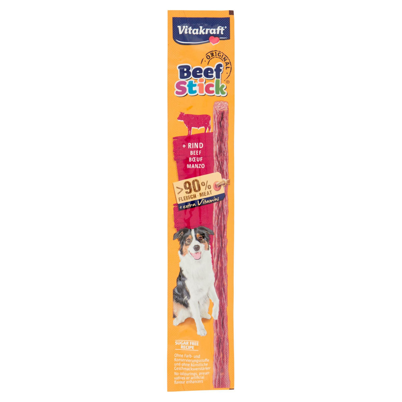 Snack in stick per cani manzo 12 gr - Immagine 01