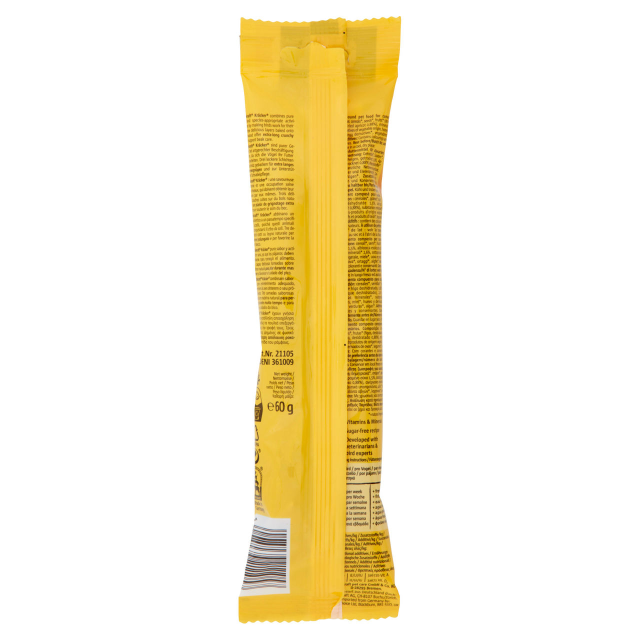 Kracker per canarini alla frutta vitakraft busta gr.60 - Immagine 11