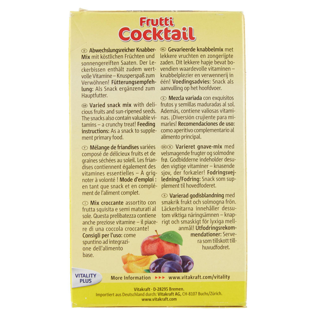 Cocktail per canarini alla frutta gr.200 - Immagine 41