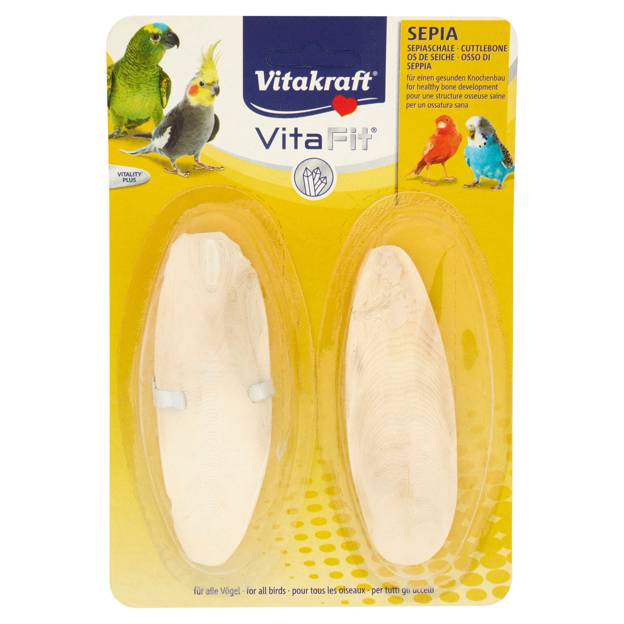 Osso di seppia natura vitakraft pz. 2 - Immagine 01