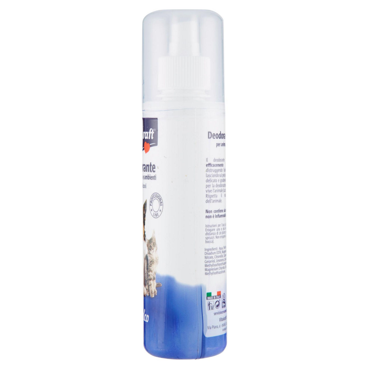 Deodorante spray per gatti al talco flacone 250 ml - Immagine 21