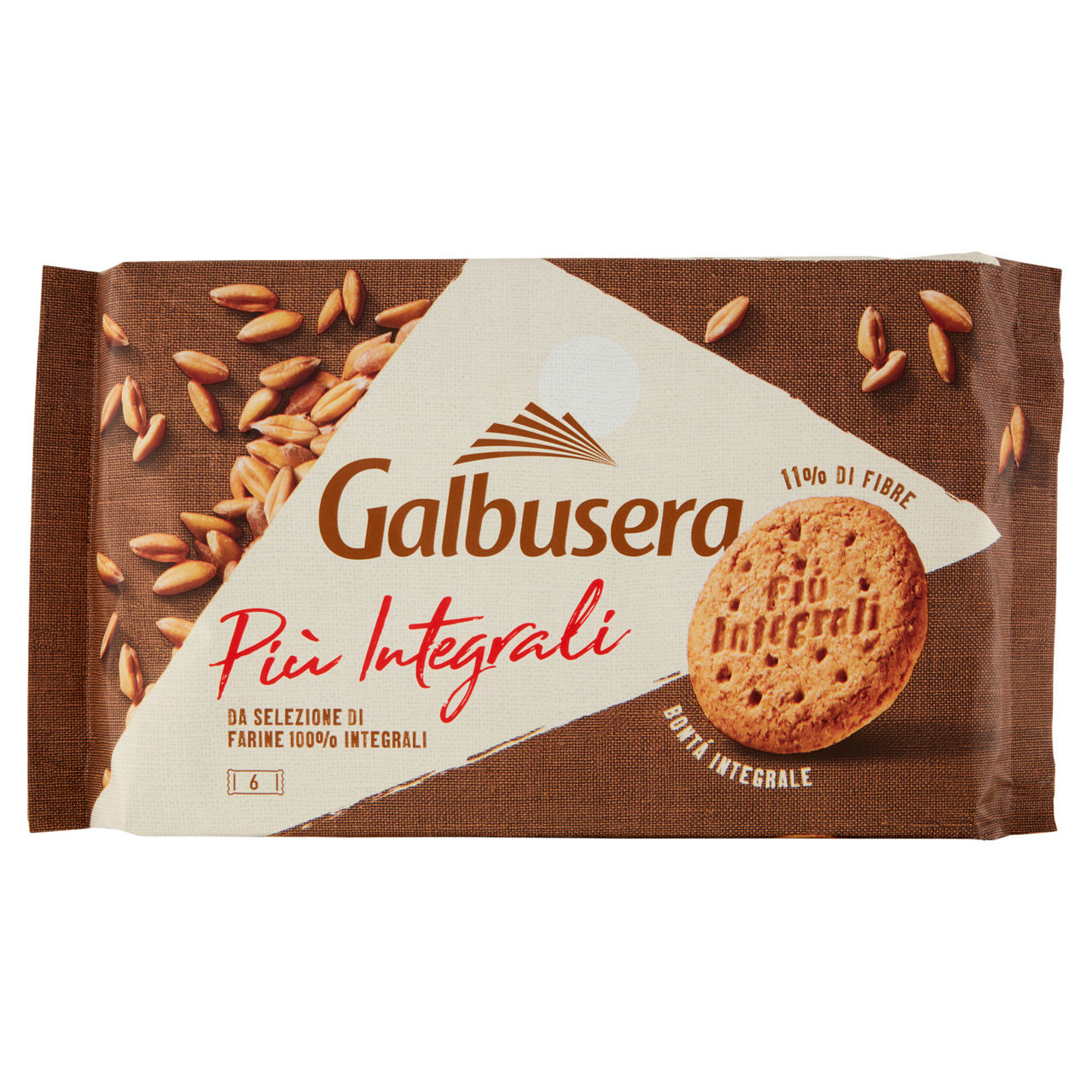 Biscotti frollini Più Integrali 330 gr - Immagine 01