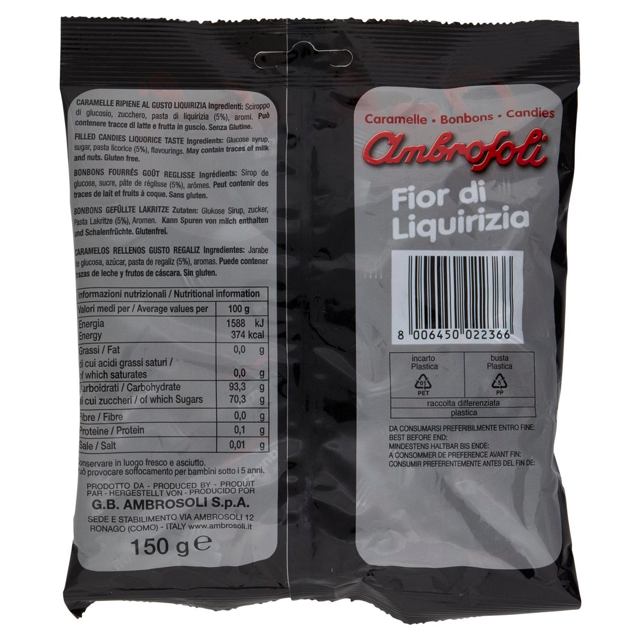 Caramelle alla liquirizia 150 gr - Immagine 21