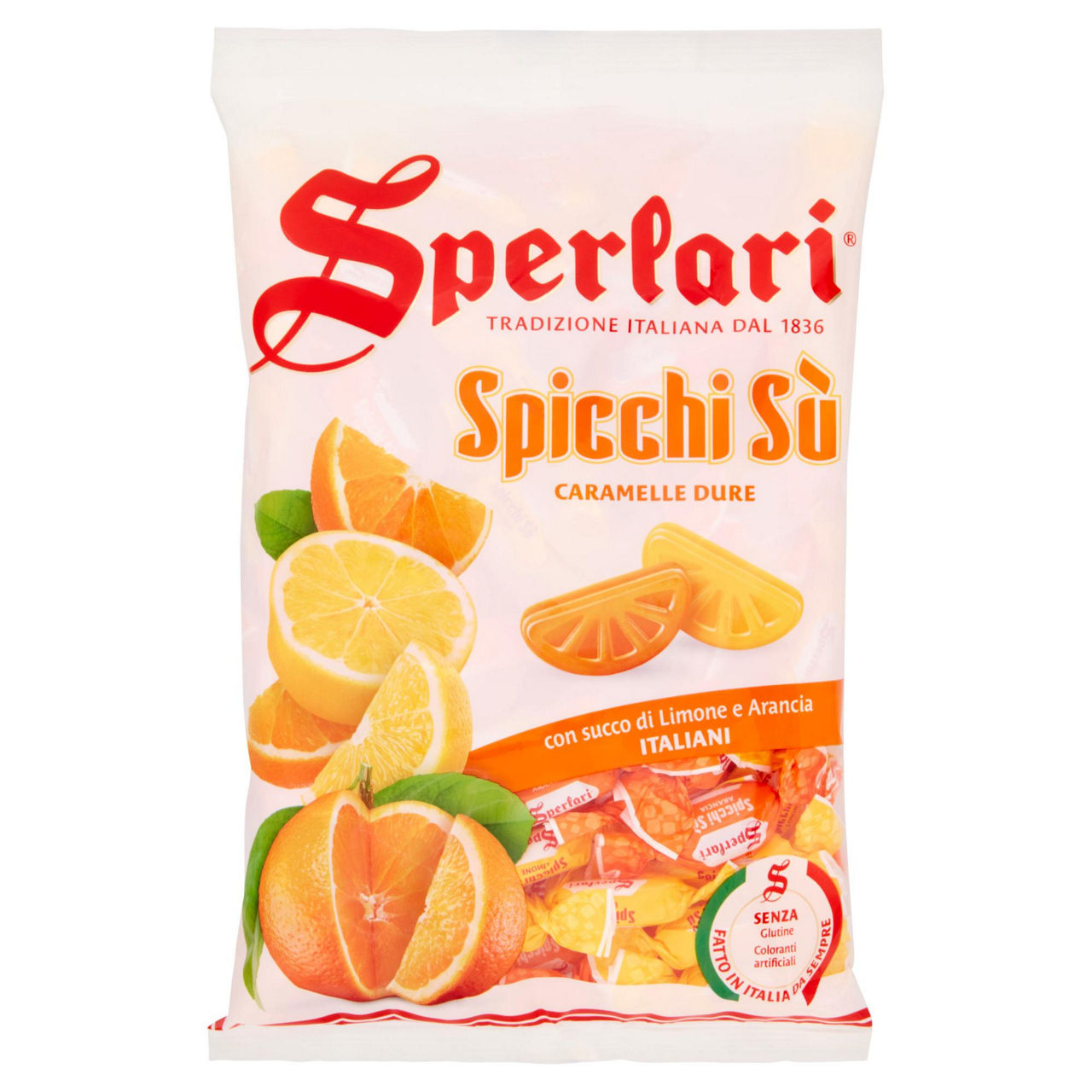 Caramelle dure al gusto agrumi 500 gr - Immagine 01