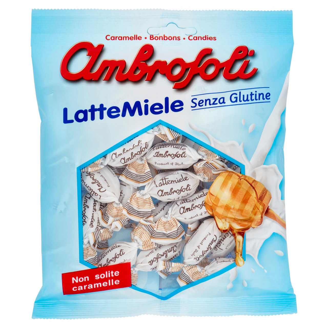 Caramelle ripiene latte e miele 135 gr