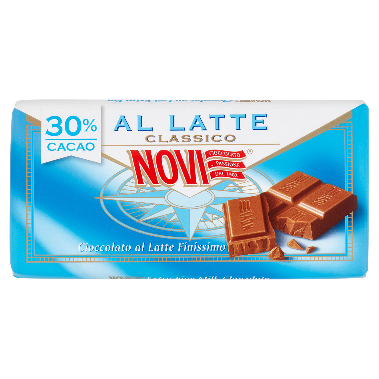Tavoletta di cioccolato al latte finissimo 100 gr - Immagine 01