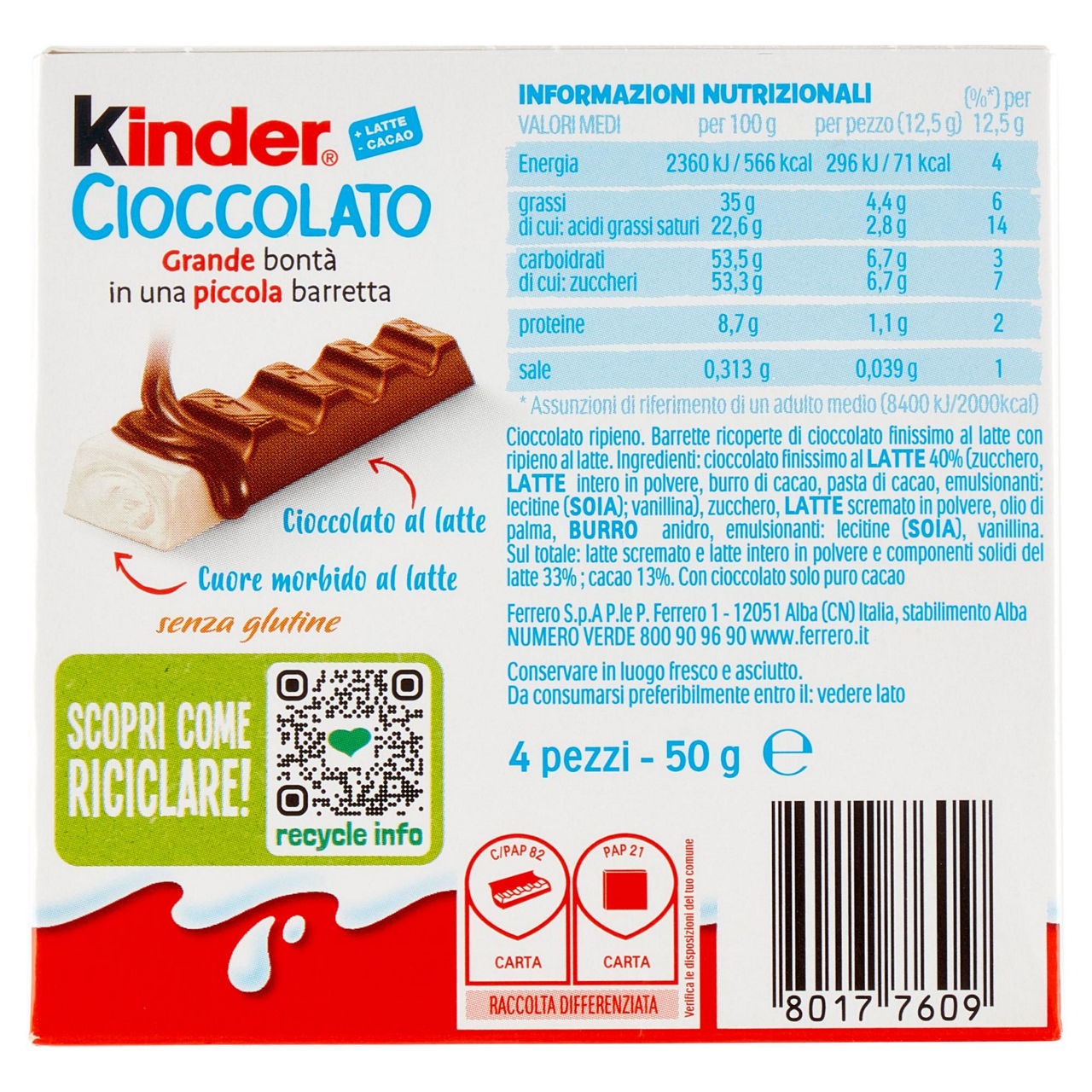 Kinder cioccolato 4 pz - Immagine 11
