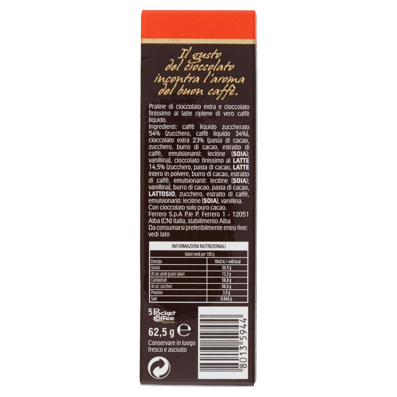 Cioccolatini Pocket Coffee 5 pz - Immagine 41