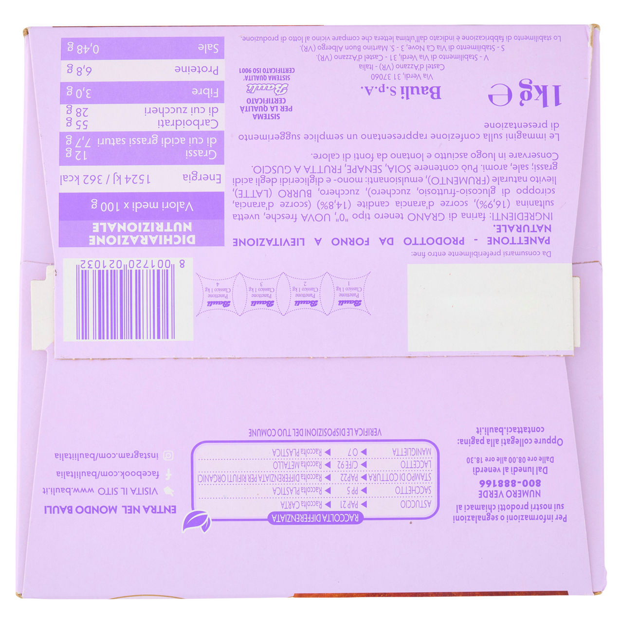 Panettone tradizionale 1 kg - 4