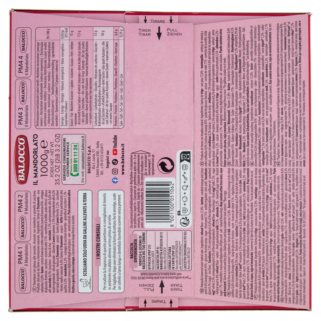 Panettone il Mandorlato 1 kg - Immagine 31