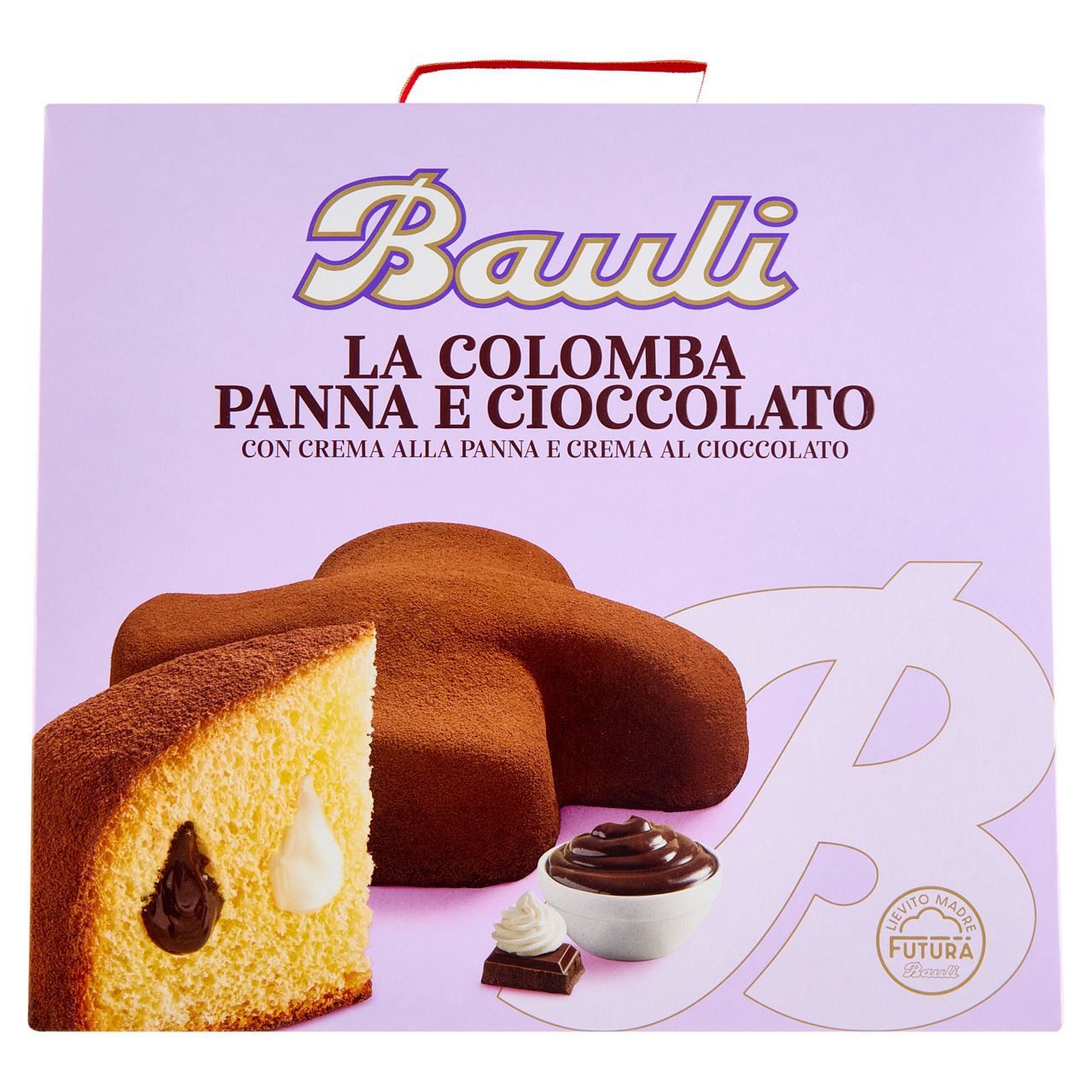 Colomba panna e cioccolato 750 gr