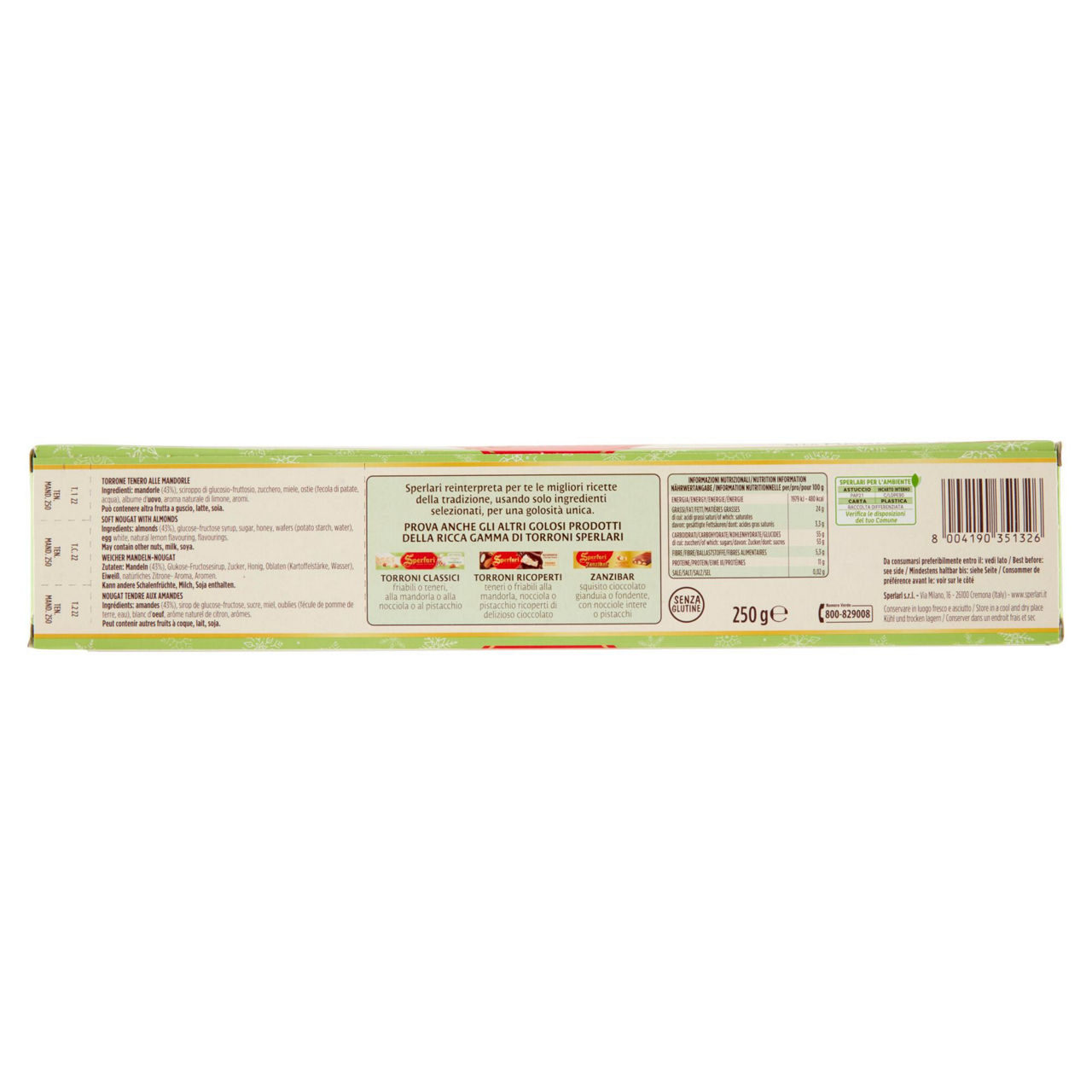 Torrone tenero alle mandorle 250 gr - Immagine 21