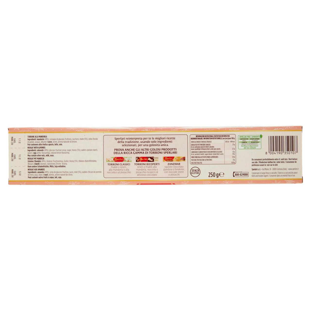 Torrone alle mandorle 250 gr - Immagine 21