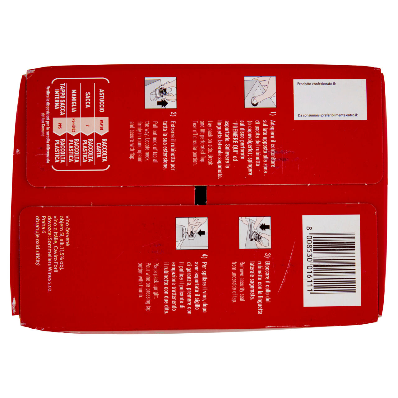 Vino rosso bag in box 5 lt - Immagine 21