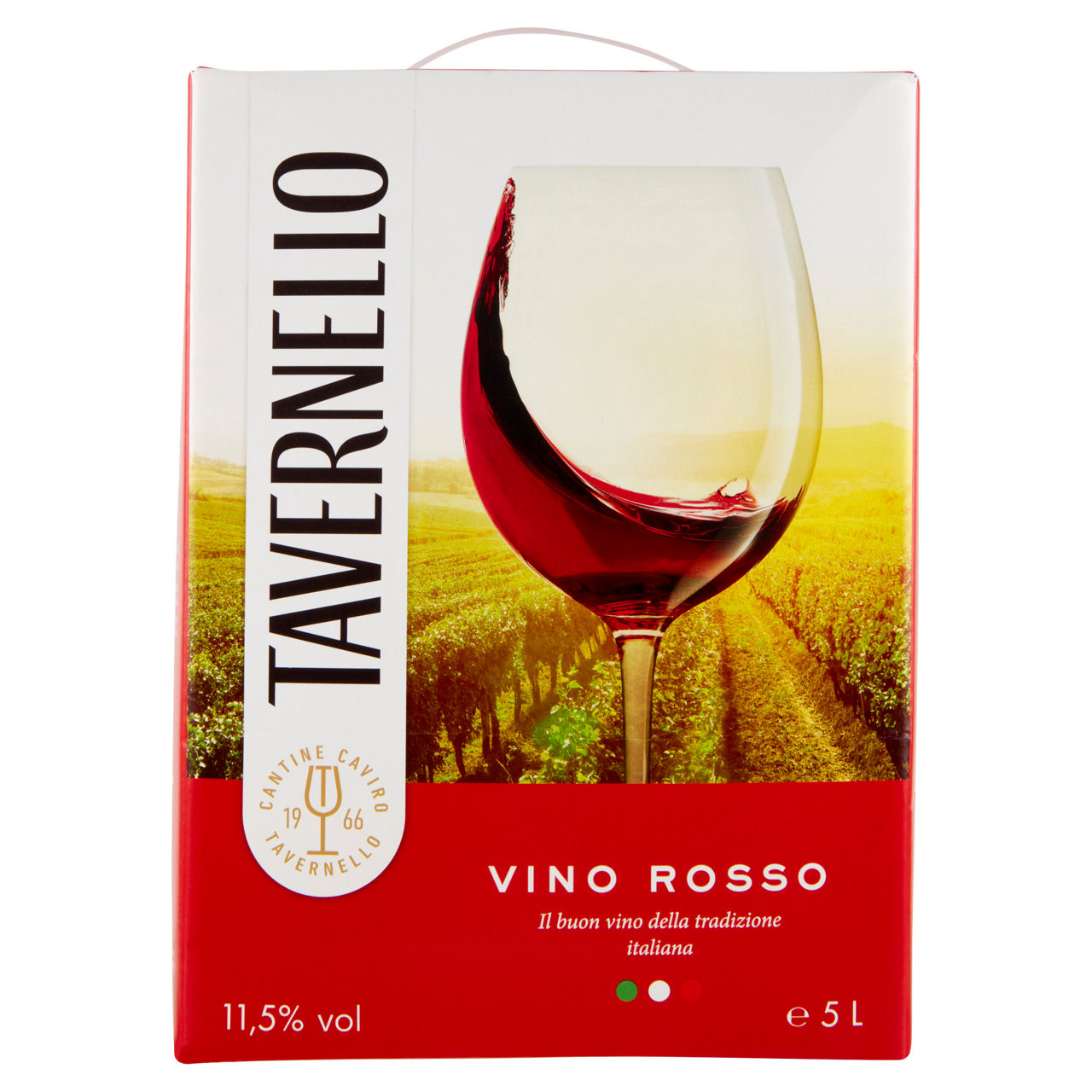 Vino rosso bag in box 5 lt - Immagine 01