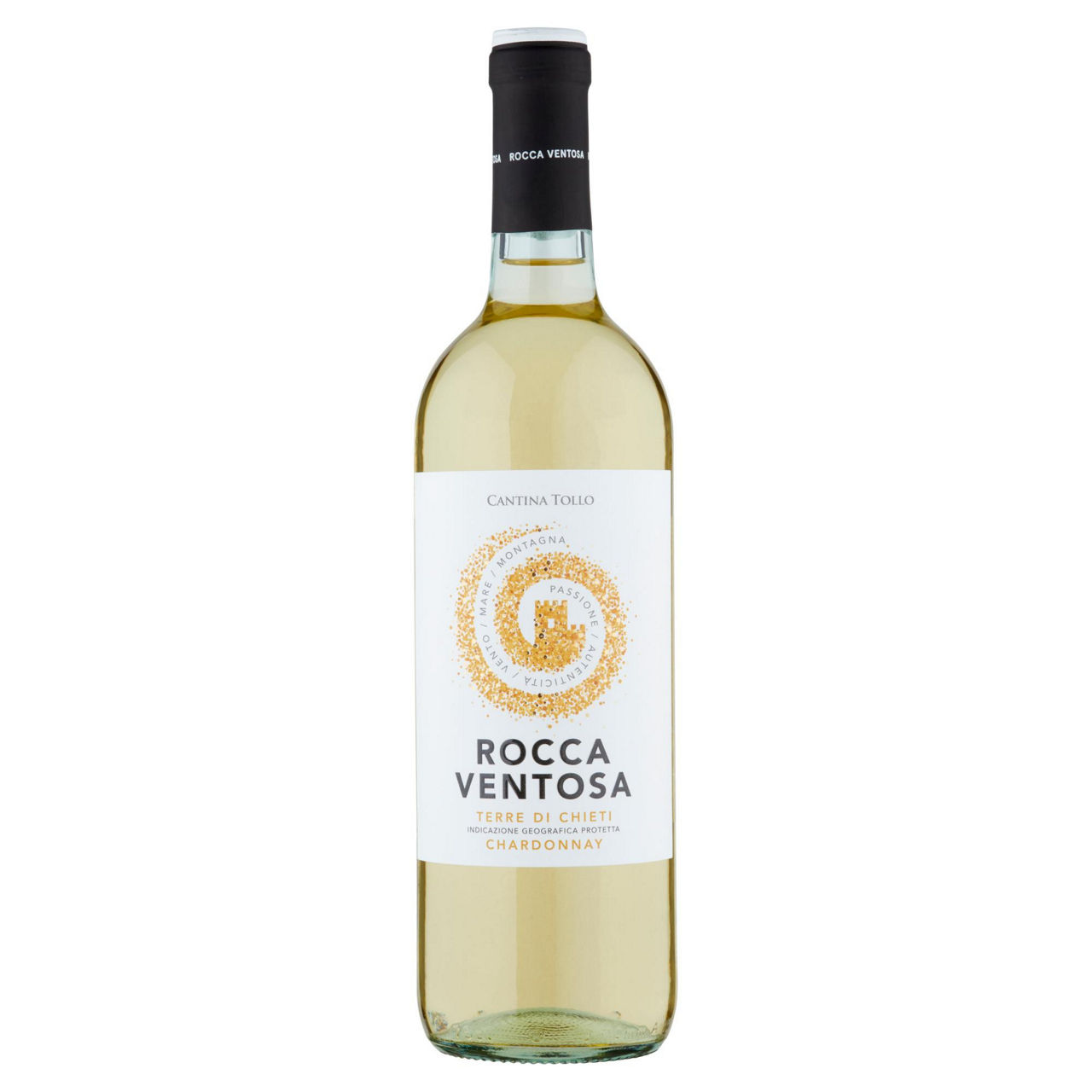 Chardonnay rocca ventosa terre di chieti igp 750 ml - Immagine 01